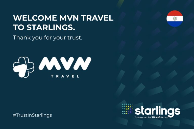 Un nuevo cliente despega con nosotros: bienvenido MVN Travel a Starlings